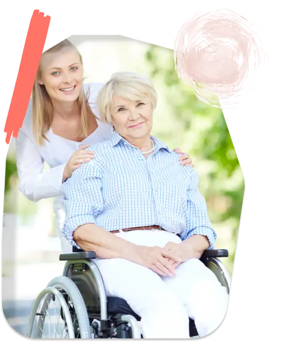 NDIS Services - A lady and Girl Smiling