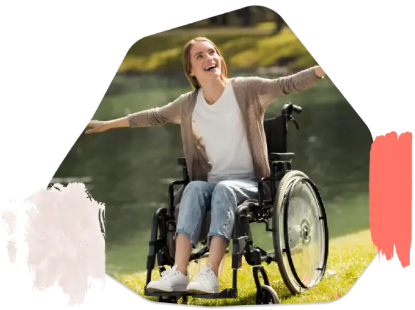 NDIS Services - A Lady Smiling