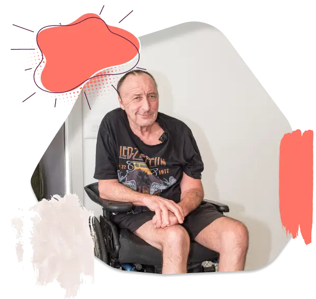 NDIS Services - A man Smiling