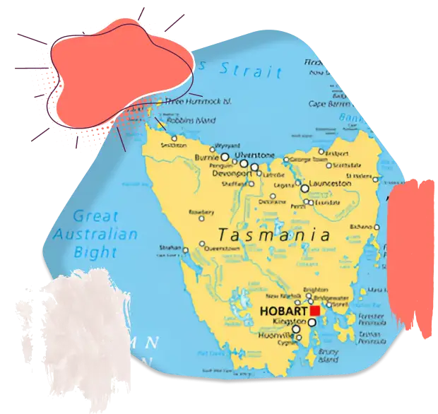 Tasmania Map