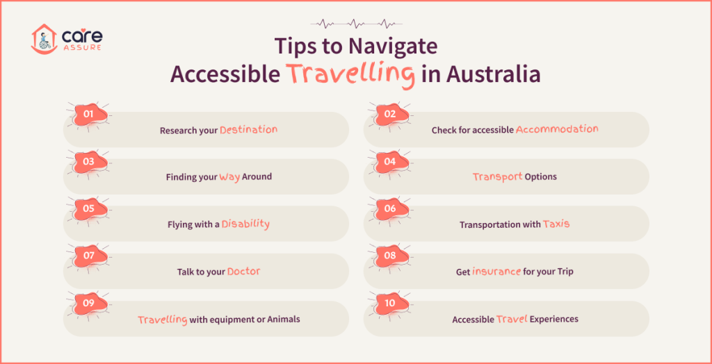 Tips to navigate accessible travelling in Australia